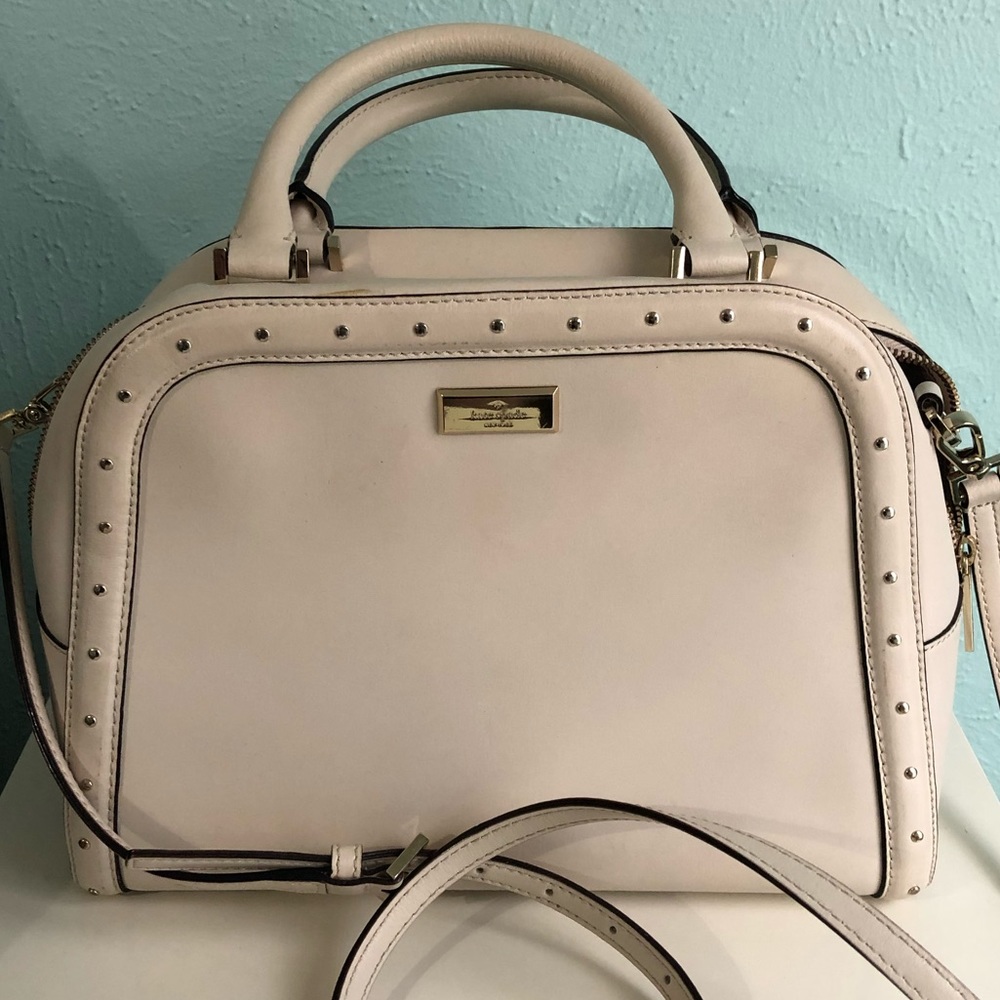 Light Tan Kate Spade Studded Purse